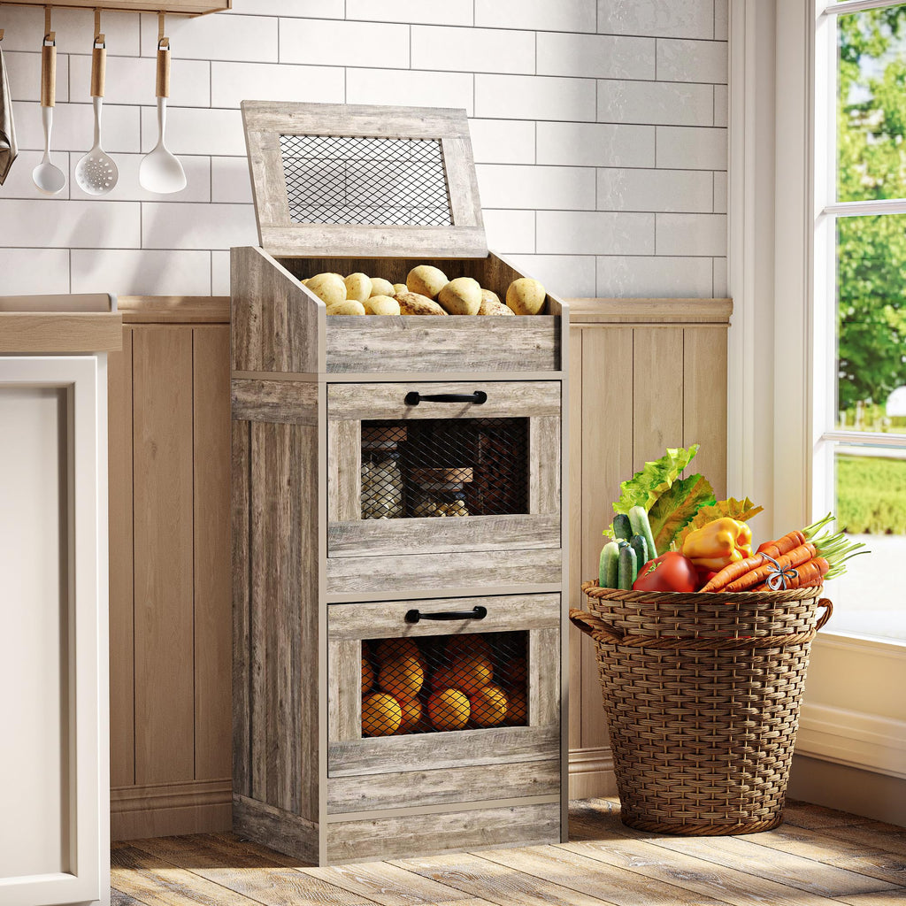 Potato Storage Bin with Lid N396955