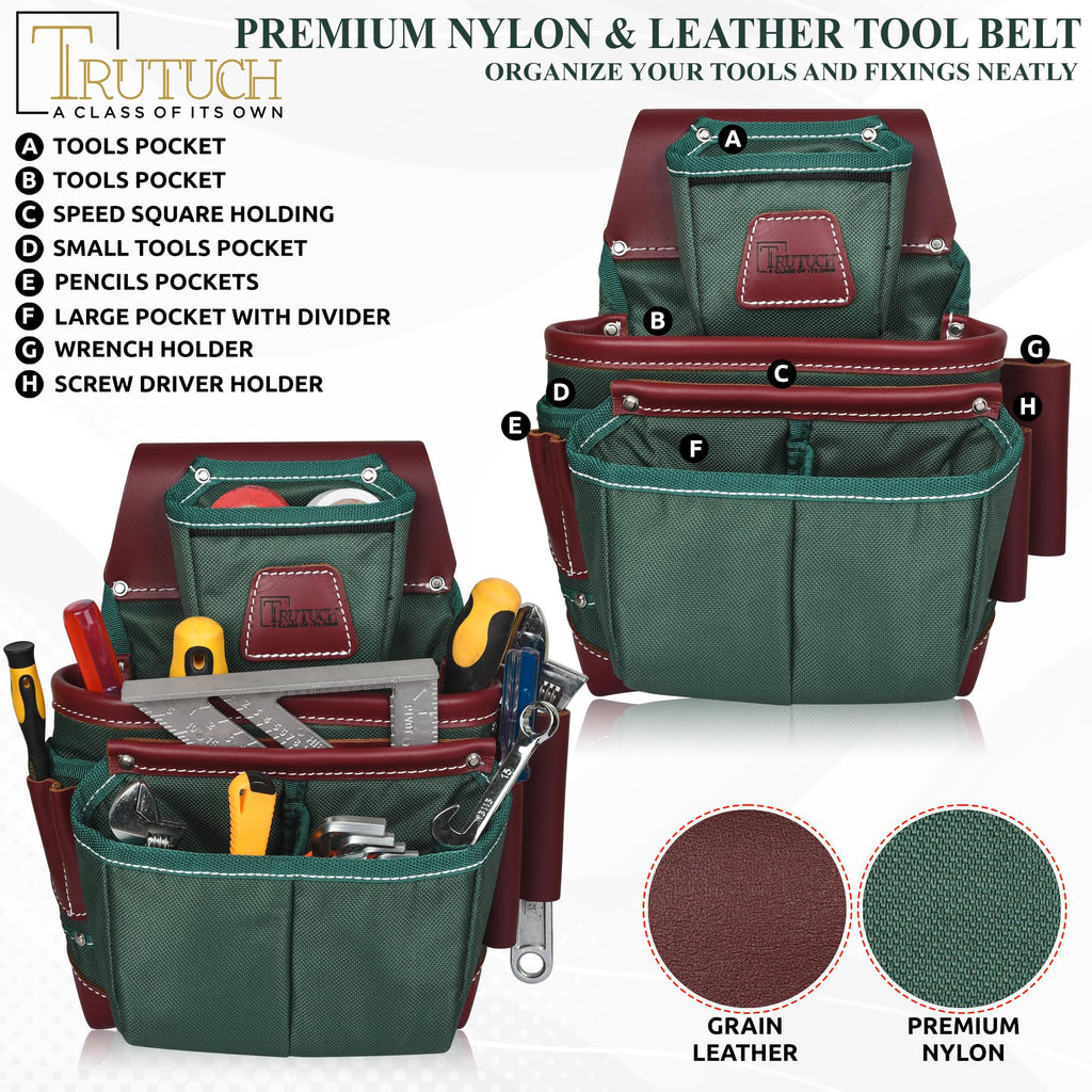 Nylon and Leather Tool Belt S741459