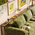110.2 Inch Narrow Sofa Table with Power Outlets and USB-C Ports V546006