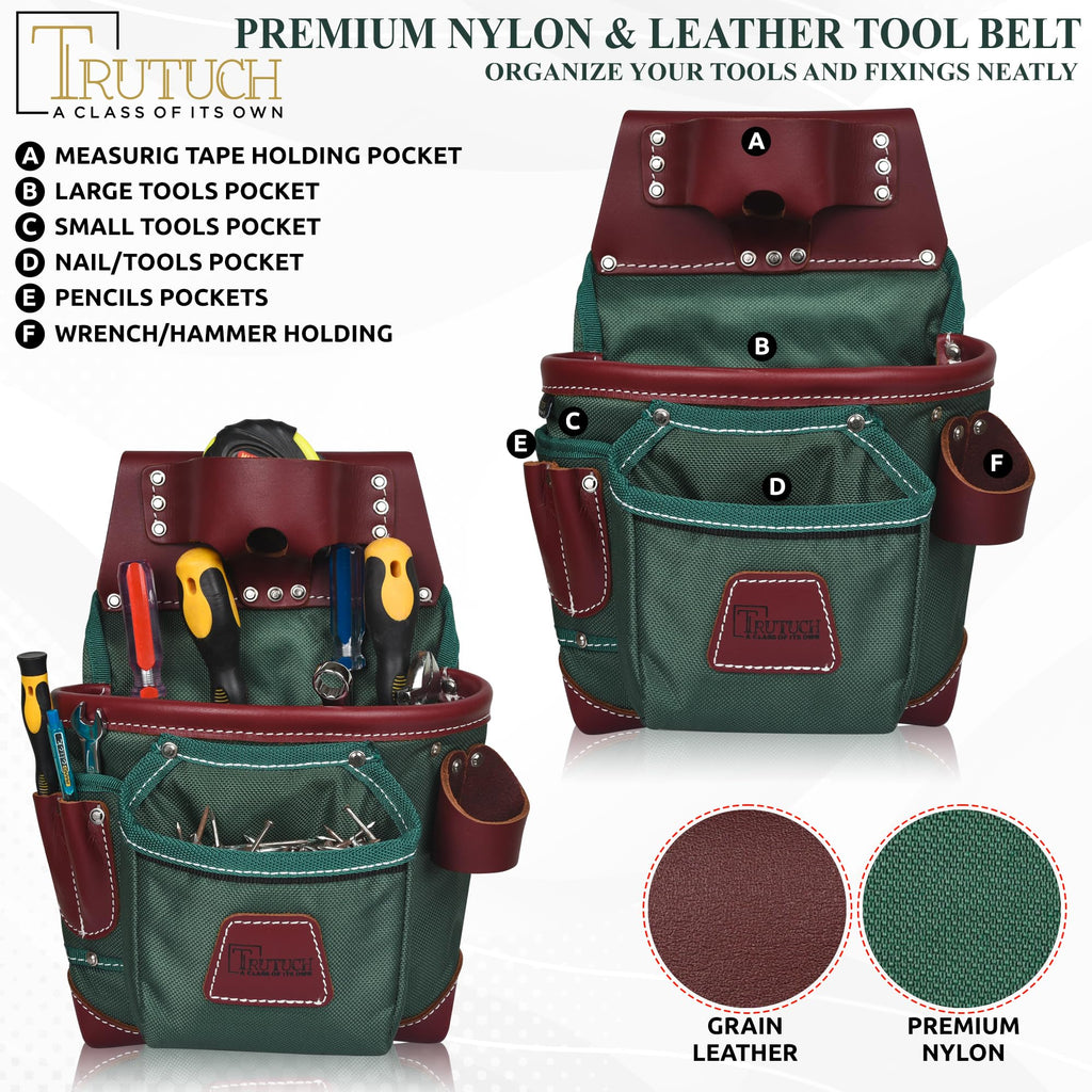 Nylon and Leather Tool Belt S741459