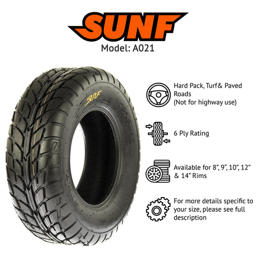 20x7-8 ATV UTV Tire 6 PR Pair of 2 B2531